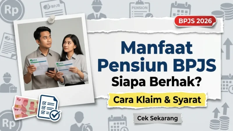 Manfaat Pensiun BPJS Ketenagakerjaan 2026 – Siapa yang Berhak dan Cara Klaim